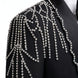 Aether Paradigm - Black Geometric Crystal Tuxedo