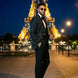 Jet Zenith - Black Jacquard & Heavy Crystal 3-Piece Tuxedo