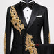 Aureus Overlord - Gold Crystal Double-Breasted Tuxedo