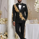 Aureus Overlord - Gold Crystal Double-Breasted Tuxedo