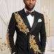 Aureus Overlord - Gold Crystal Double-Breasted Tuxedo