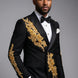 Aureus Overlord - Gold Crystal Double-Breasted Tuxedo