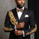 Aureus Overlord - Gold Crystal Double-Breasted Tuxedo