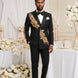 Aureus Overlord - Gold Crystal Double-Breasted Tuxedo