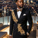 Aureus Overlord - Gold Crystal Double-Breasted Tuxedo