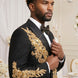 Aureus Overlord - Gold Crystal Double-Breasted Tuxedo
