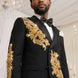 Aureus Overlord - Gold Crystal Double-Breasted Tuxedo