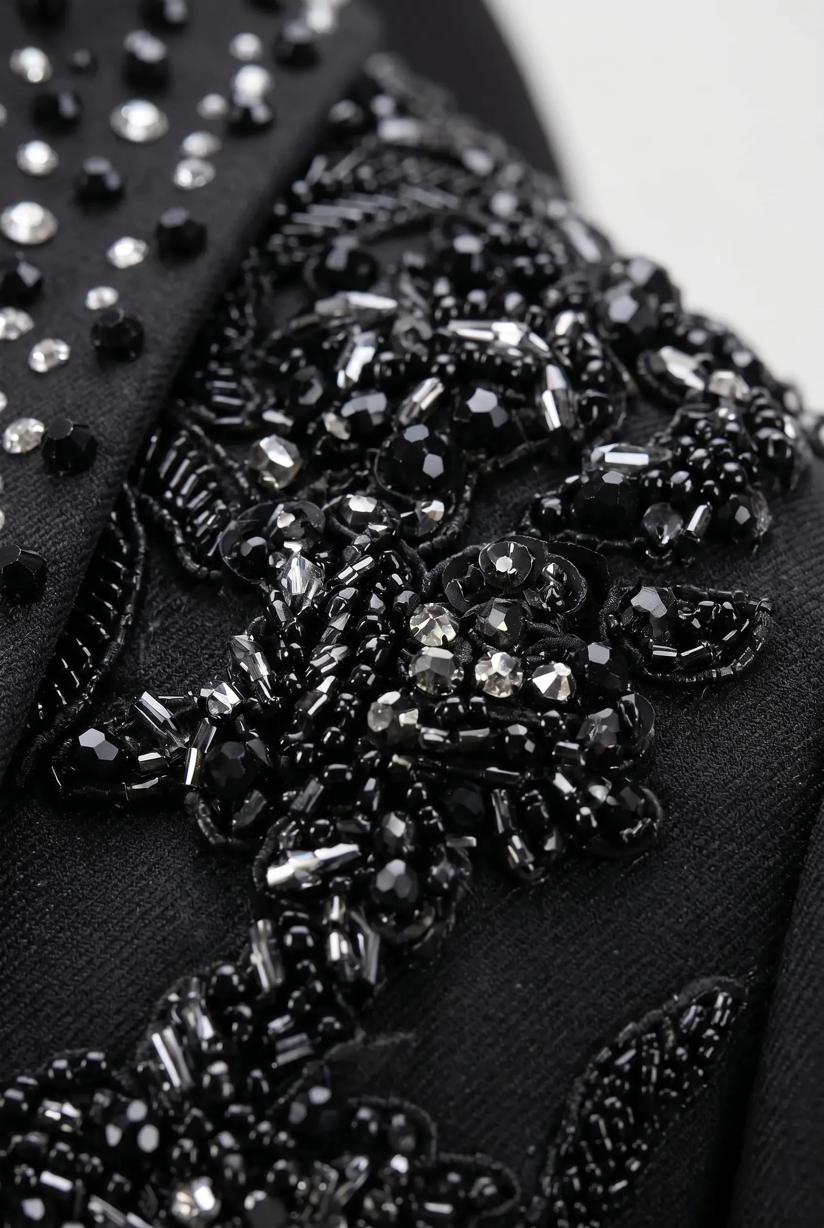 Stygian Prophecy - Black Beaded Vine 3-Piece Tuxedo