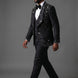 Stygian Prophecy - Black Beaded Vine 3-Piece Tuxedo