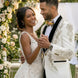 Diamond Empyrean - White Jacquard & Heavy Crystal 3-Piece Tuxedo