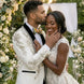 Diamond Empyrean - White Jacquard & Heavy Crystal 3-Piece Tuxedo