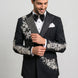 Argentum Sovereign - Silver Crystal Double-Breasted Tuxedo