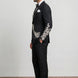 Argentum Sovereign - Silver Crystal Double-Breasted Tuxedo
