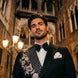 Argentum Sovereign - Silver Crystal Double-Breasted Tuxedo