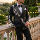 Argentum Sovereign - Silver Crystal Double-Breasted Tuxedo