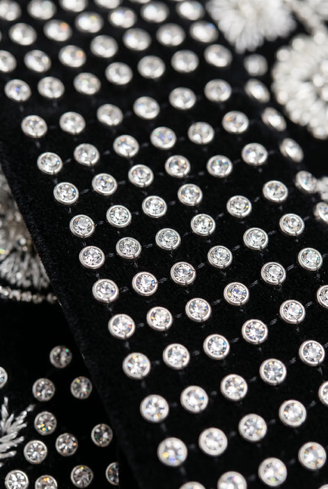 Argentum Sovereign - Silver Crystal Double-Breasted Tuxedo