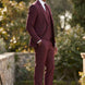 Bordeaux Citadel - Burgundy Essential 3-Piece Suit