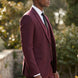 Bordeaux Citadel - Burgundy Essential 3-Piece Suit