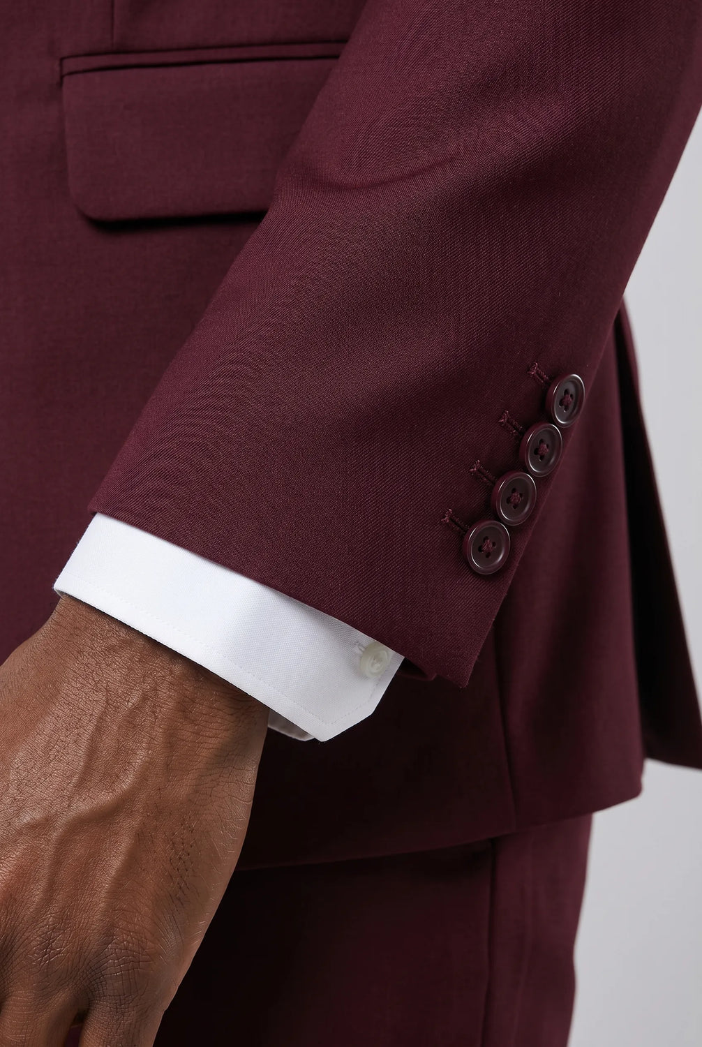 Bordeaux Citadel - Burgundy Essential 3-Piece Suit