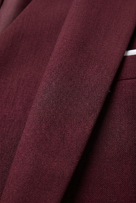 Bordeaux Citadel - Burgundy Essential 3-Piece Suit