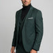 Verdant Citadel - Dark Green Essential 3-Piece Suit