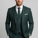 Verdant Citadel - Dark Green Essential 3-Piece Suit