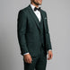 Verdant Citadel - Dark Green Essential 3-Piece Suit