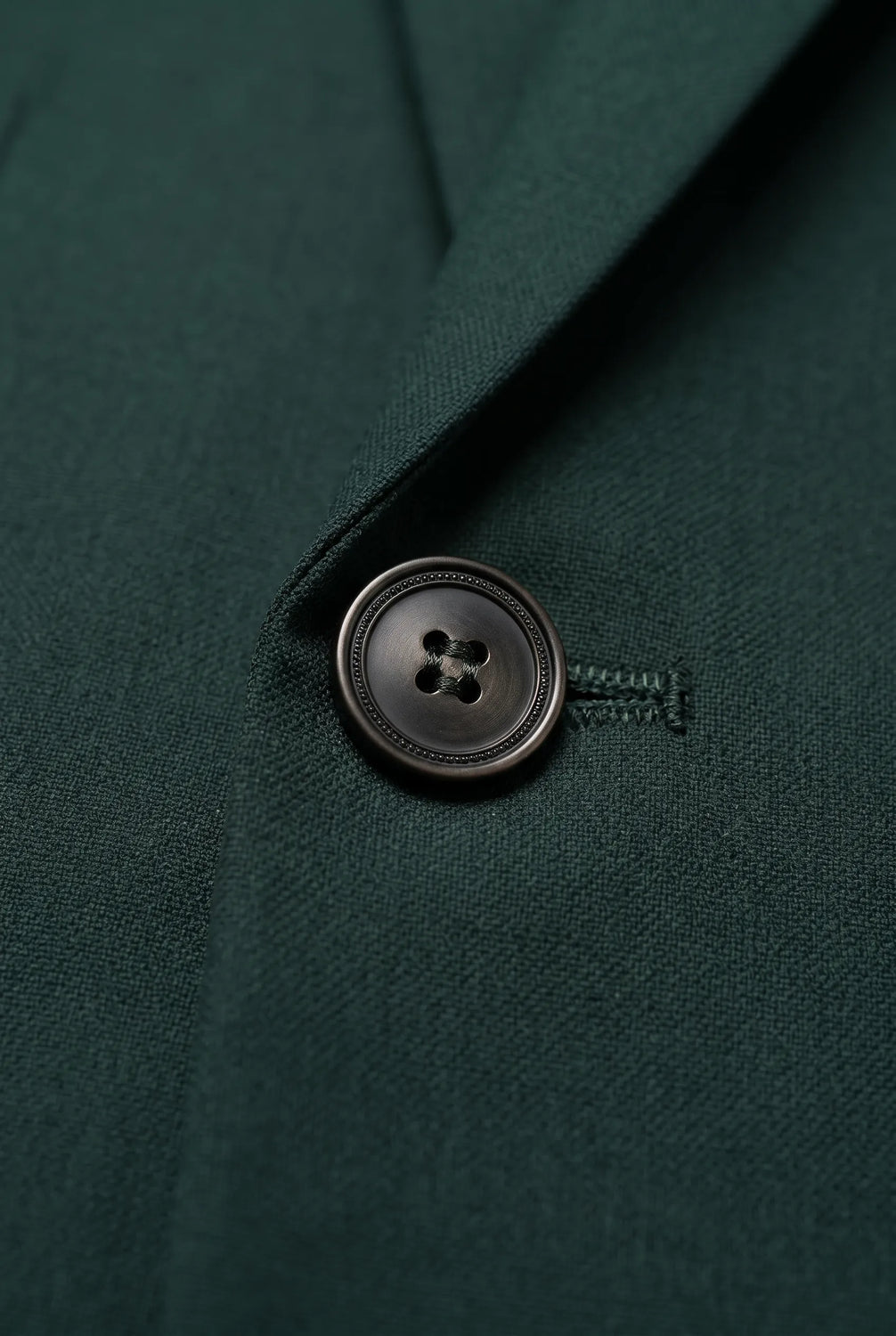 Verdant Citadel - Dark Green Essential 3-Piece Suit