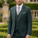 Verdant Citadel - Dark Green Essential 3-Piece Suit