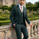 Verdant Citadel - Dark Green Essential 3-Piece Suit