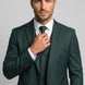 Verdant Citadel - Dark Green Essential 3-Piece Suit