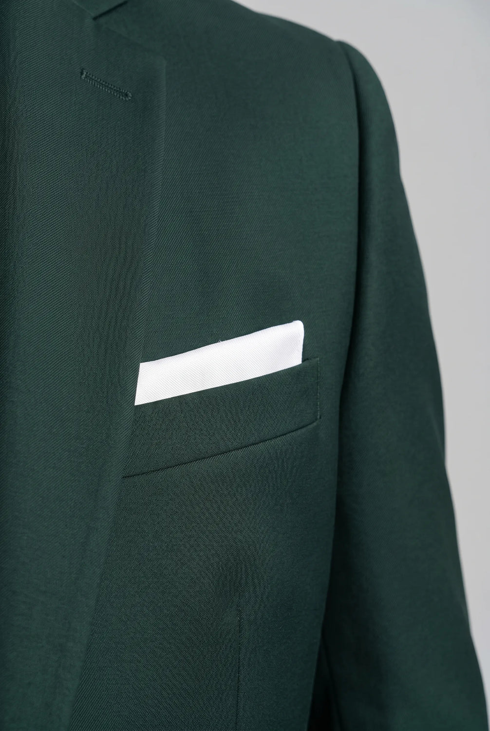 Verdant Citadel - Dark Green Essential 3-Piece Suit