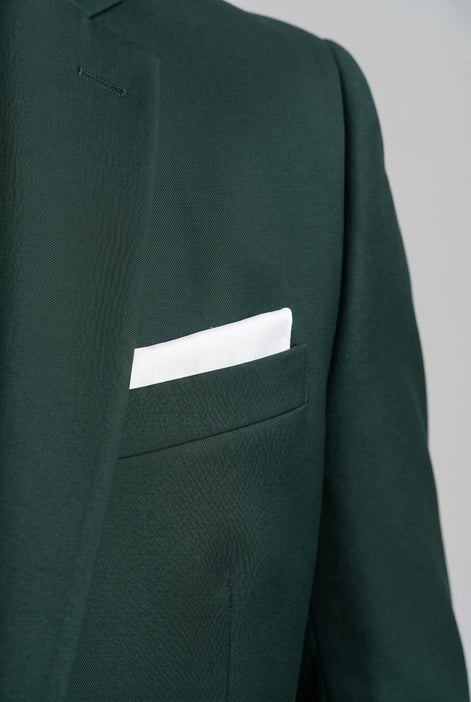 Verdant Citadel - Dark Green Essential 3-Piece Suit