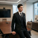 Nero Citadel - Midnight Black Essential 3-Piece Suit