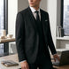 Nero Citadel - Midnight Black Essential 3-Piece Suit