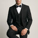 Nero Citadel - Midnight Black Essential 3-Piece Suit