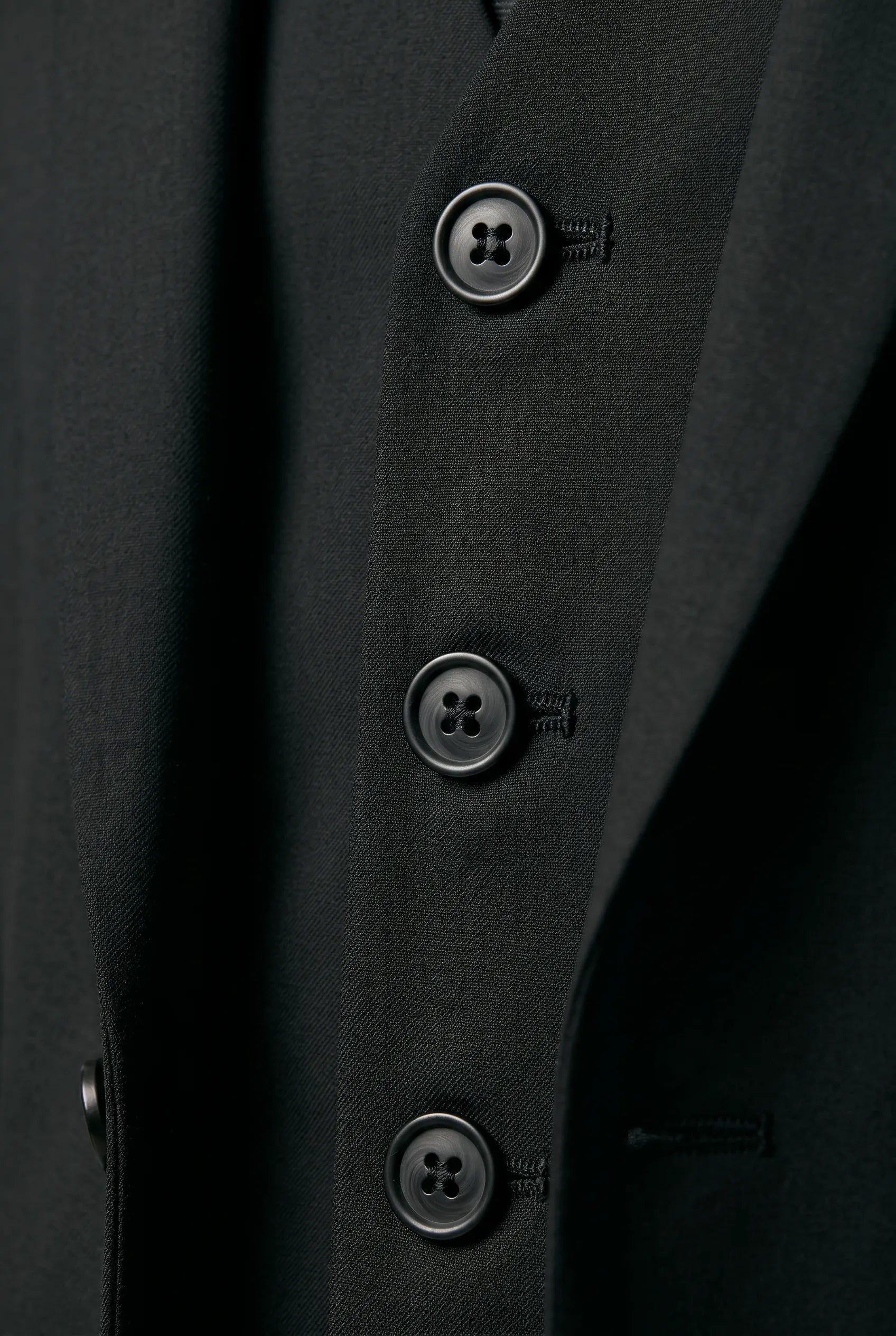 Nero Citadel - Midnight Black Essential 3-Piece Suit