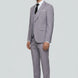 Slate Citadel - Light Grey Essential 3-Piece Suit