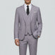 Slate Citadel - Light Grey Essential 3-Piece Suit