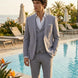 Slate Citadel - Light Grey Essential 3-Piece Suit