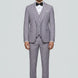 Slate Citadel - Light Grey Essential 3-Piece Suit