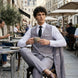 Slate Citadel - Light Grey Essential 3-Piece Suit