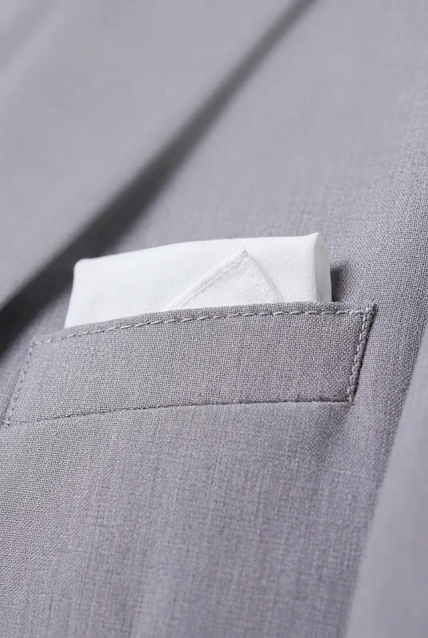Slate Citadel - Light Grey Essential 3-Piece Suit
