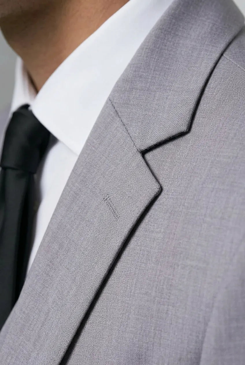 Slate Citadel - Light Grey Essential 3-Piece Suit