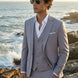 Slate Citadel - Light Grey Essential 3-Piece Suit