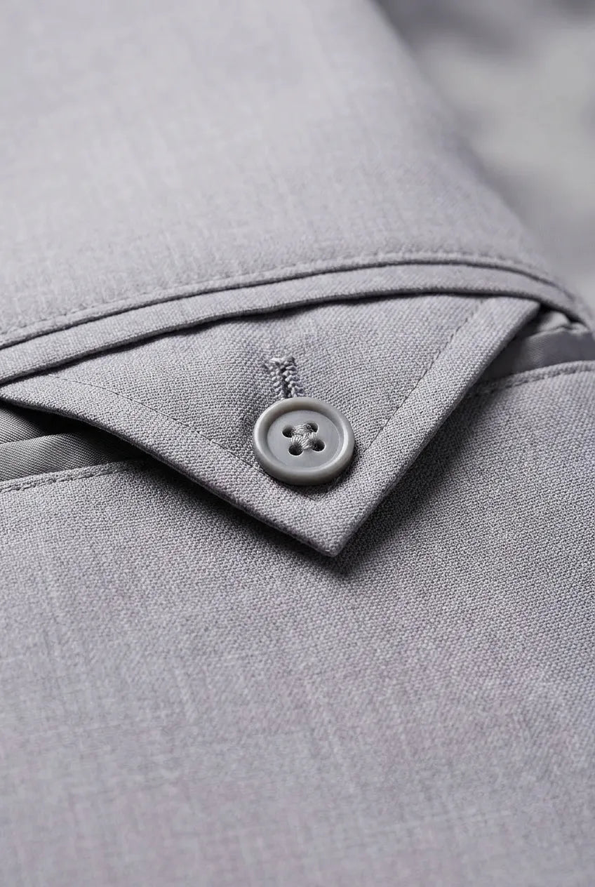 Slate Citadel - Light Grey Essential 3-Piece Suit