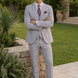 Slate Citadel - Light Grey Essential 3-Piece Suit
