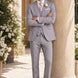 Slate Citadel - Light Grey Essential 3-Piece Suit