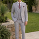 Slate Citadel - Light Grey Essential 3-Piece Suit