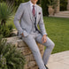 Slate Citadel - Light Grey Essential 3-Piece Suit